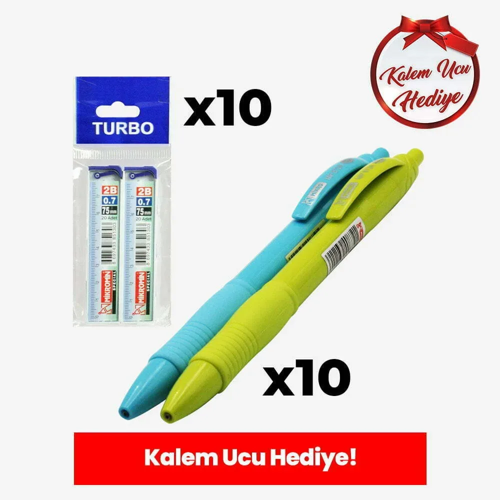 Avantajlı Uçlu Kalem Seti + Kalem Ucu Hediye!