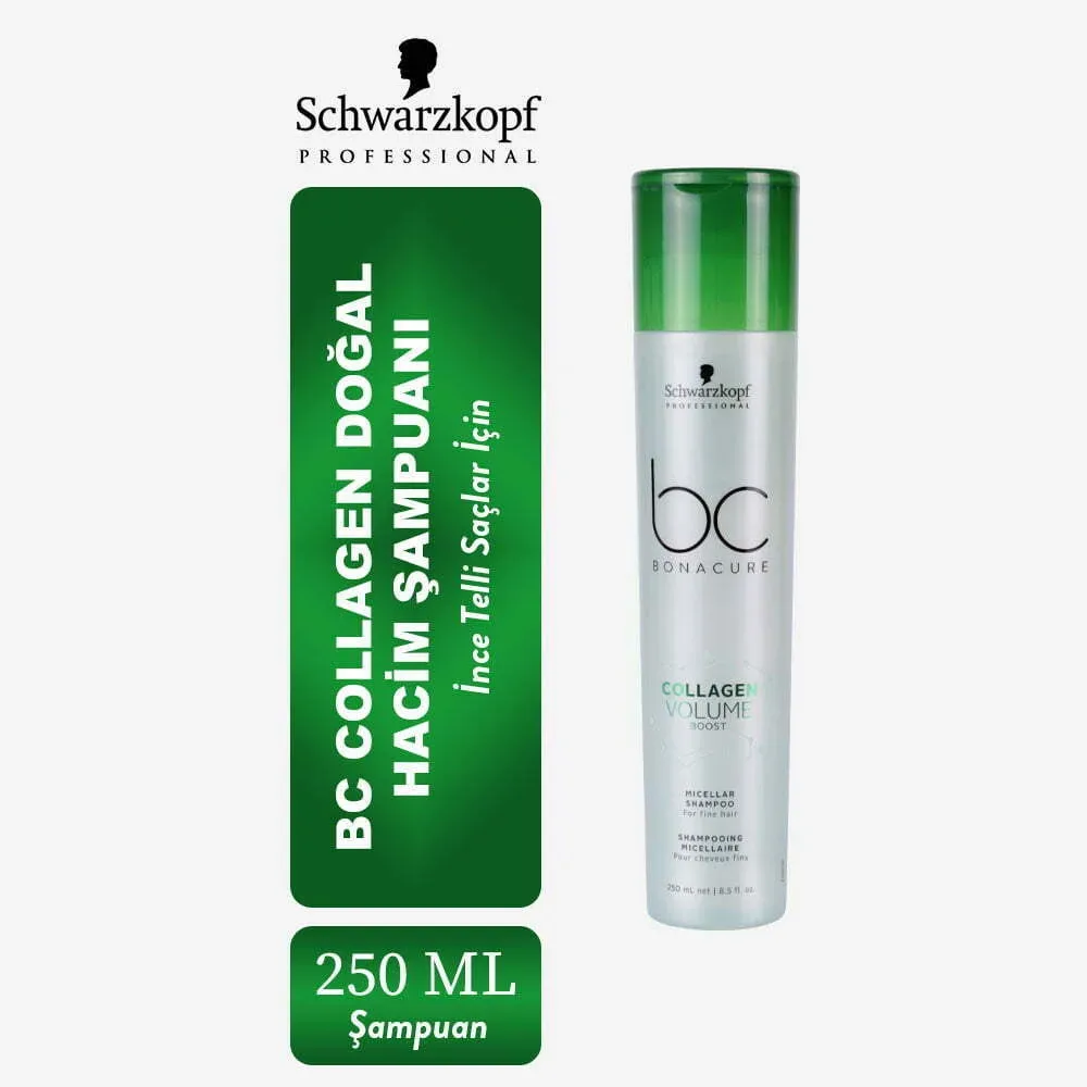Bc Collagen Doğal Hacim Şampuan 250 ML