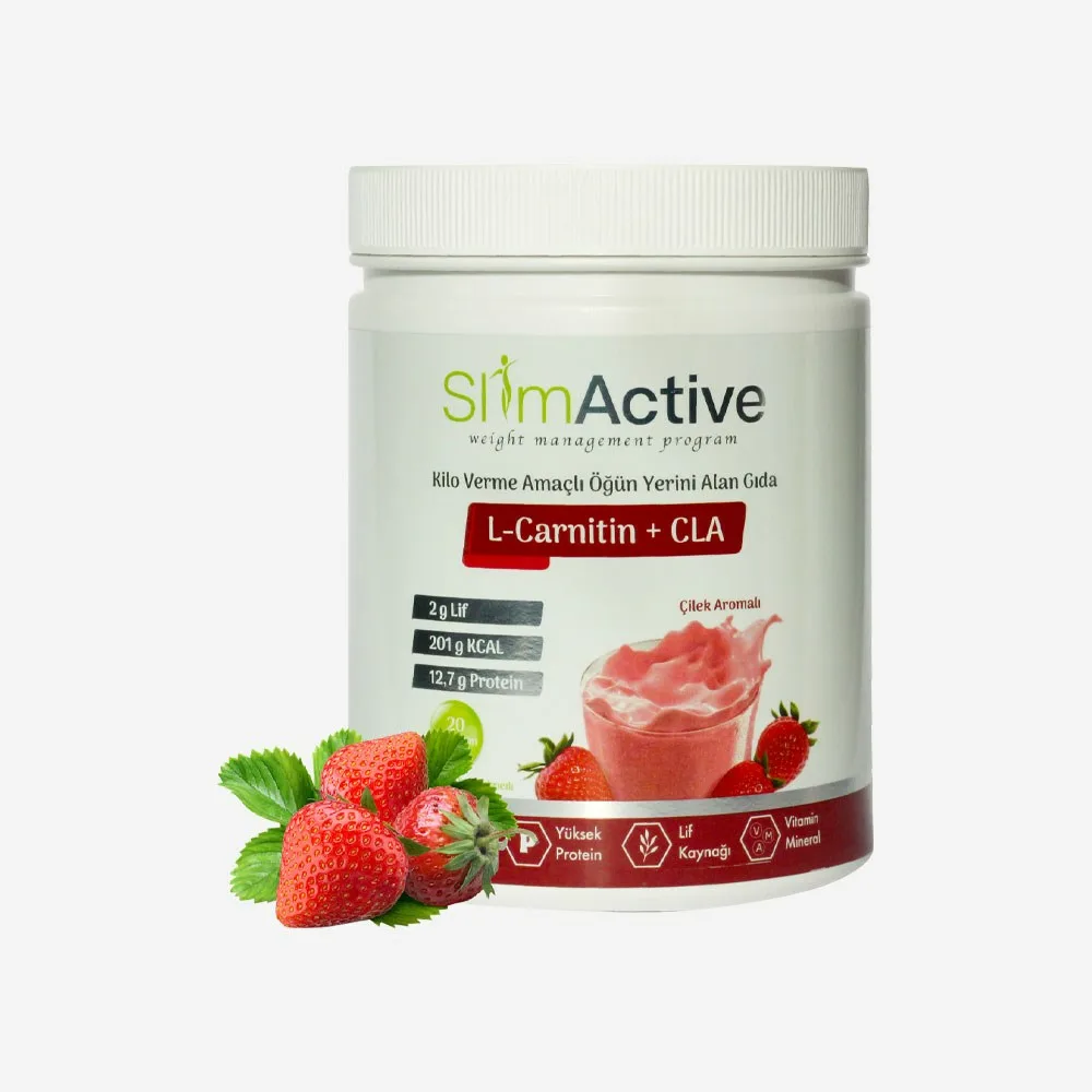 Slim Active Çilek Aromalı Diyet Öğün