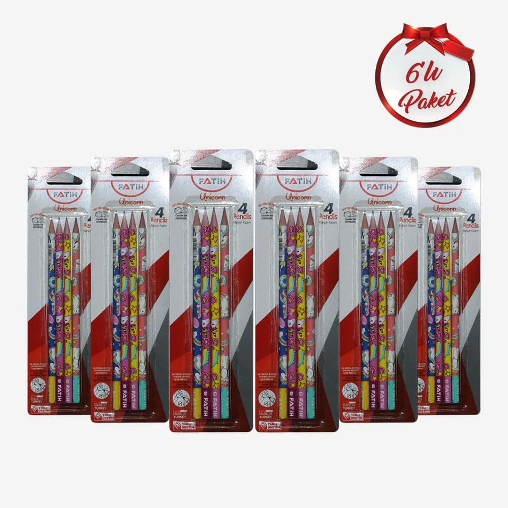 Unicorn Desenli Kalem Seti - Marketegidelim