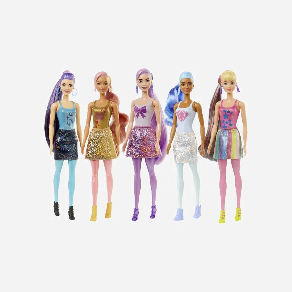 Barbie Renk Değiştiren Işıltılı Bebekler Serisi – 1 ( GWC55-GTR93 )