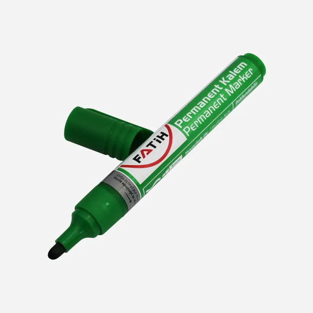 Fatih Permanent Yuvarlak Uçlu Yeşil Kalem