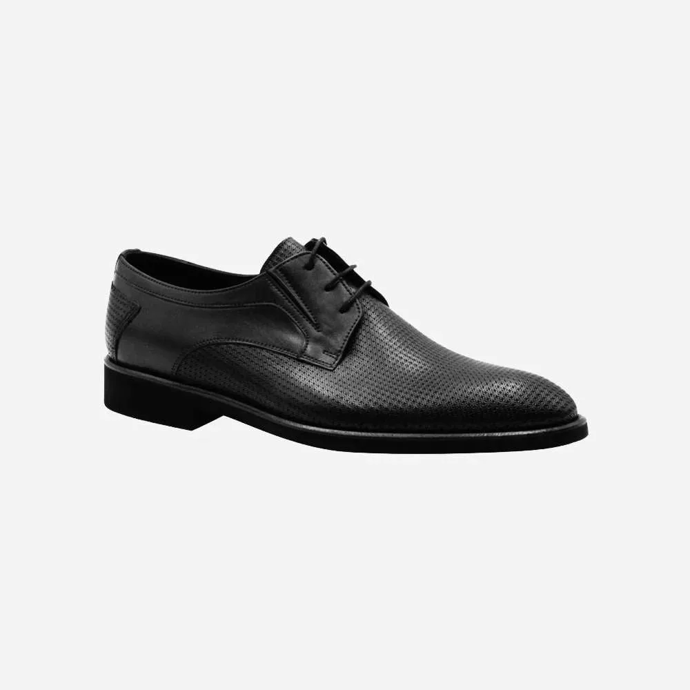 Siyah Erkek Klasik Ayakkabı Bağcıklı – Paul Branco
